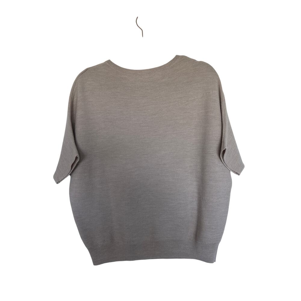 The Reset R Label Essential Pullover Sweater in Macadamia, S/M - Picture 2 of 5